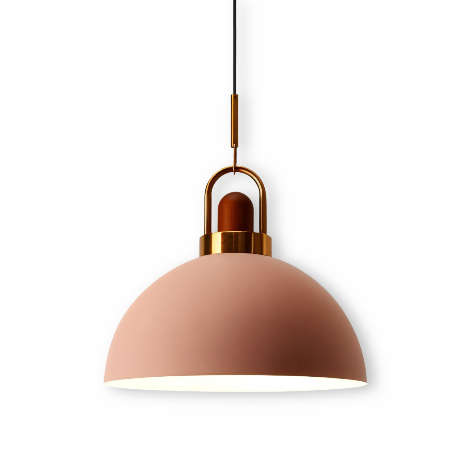 LumiMacaron Lampa | Nordisk metallhänglampa med LED, modern Macaron-design