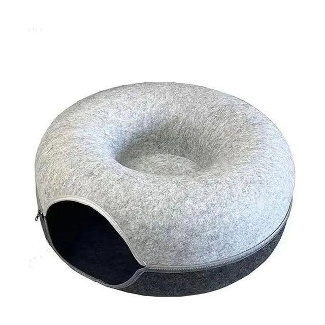 Donut - Den ultimata kattbädden för äventyr och komfort