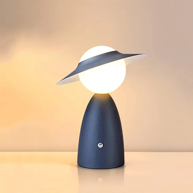 LumiCharge - Trådlös LED Skrivbordslampa med Touchkontroll och Laddningsfunktion, Modern Belysning