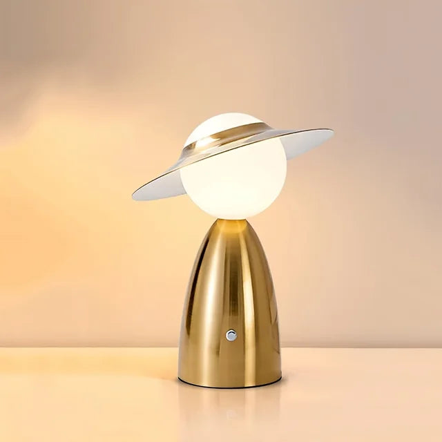 LumiCharge - Trådlös LED Skrivbordslampa med Touchkontroll och Laddningsfunktion, Modern Belysning
