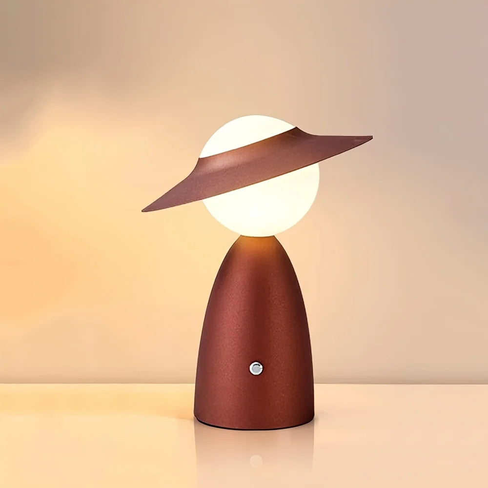 LumiCharge - Trådlös LED Skrivbordslampa med Touchkontroll och Laddningsfunktion, Modern Belysning