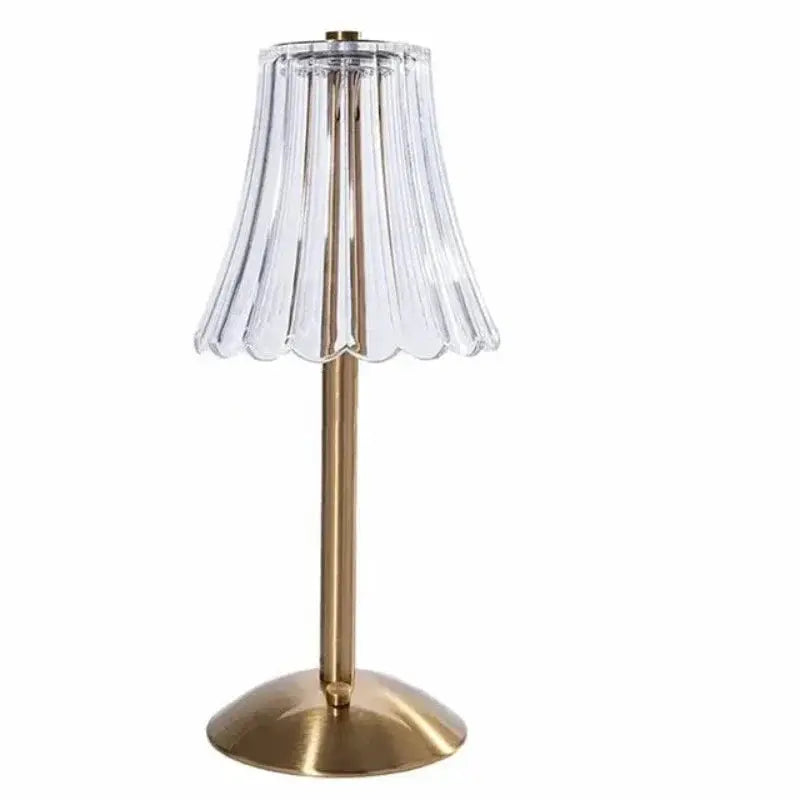 Carvallo - Elegant bordslampa i kristall