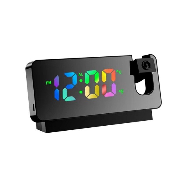 LED Takprojektor Väckarklocka