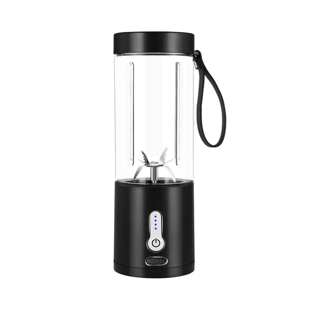 Bärbar Smoothiemaker med 6 kraftfulla blad – Kompakt mixer för att ta med