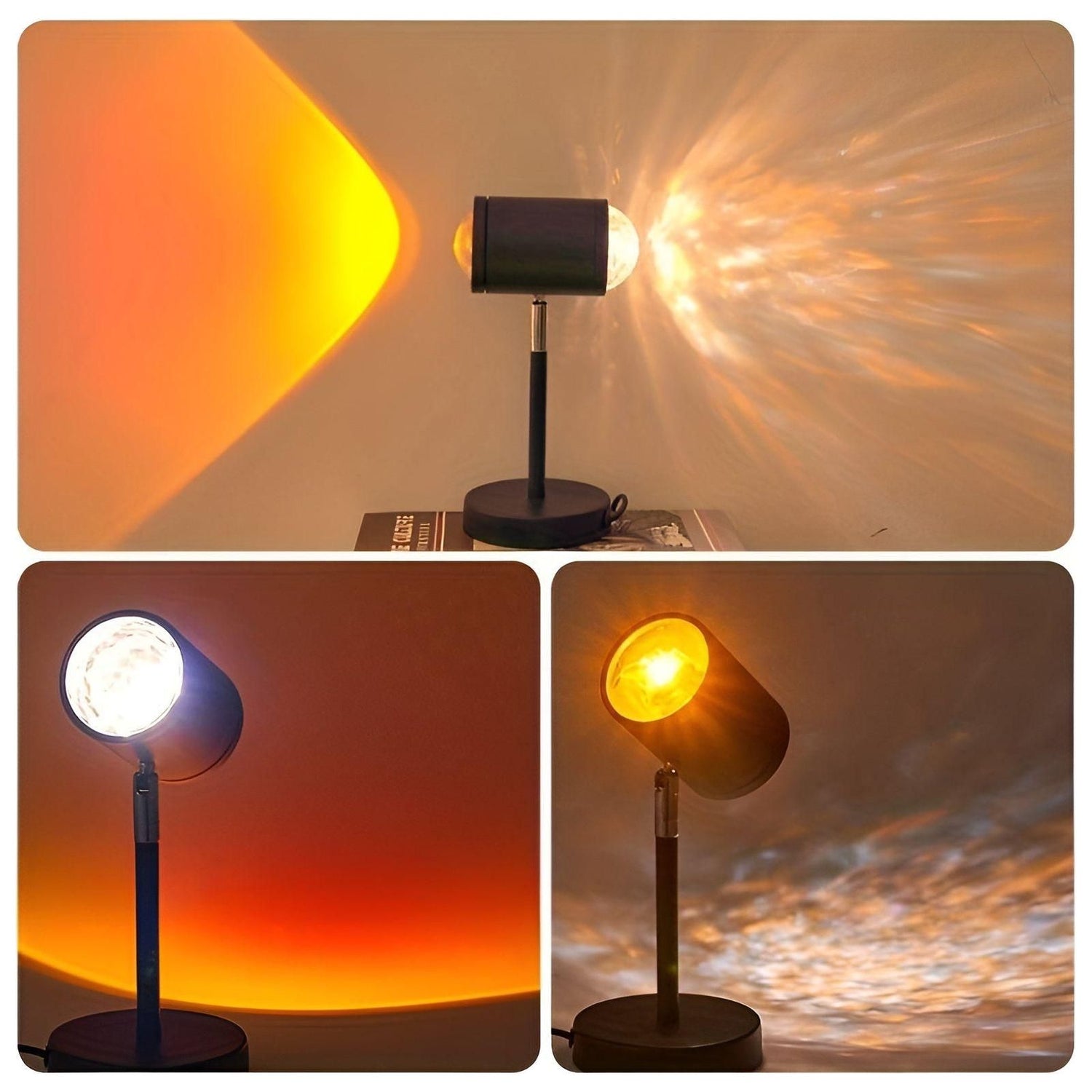 DreamSunset Light - Projektions USB Bordslampa