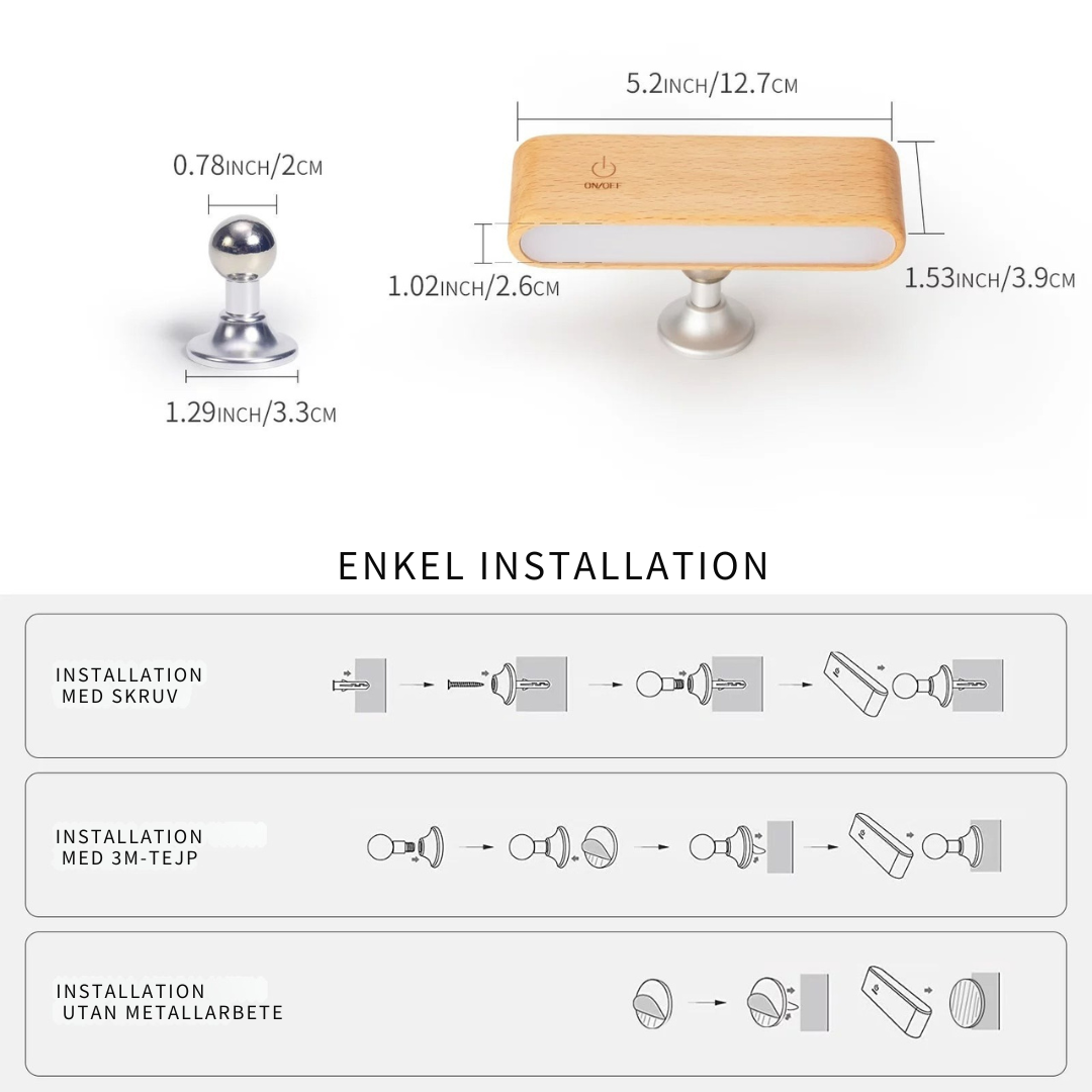 WynloBeam – 360° ljus med tidlös trädesign