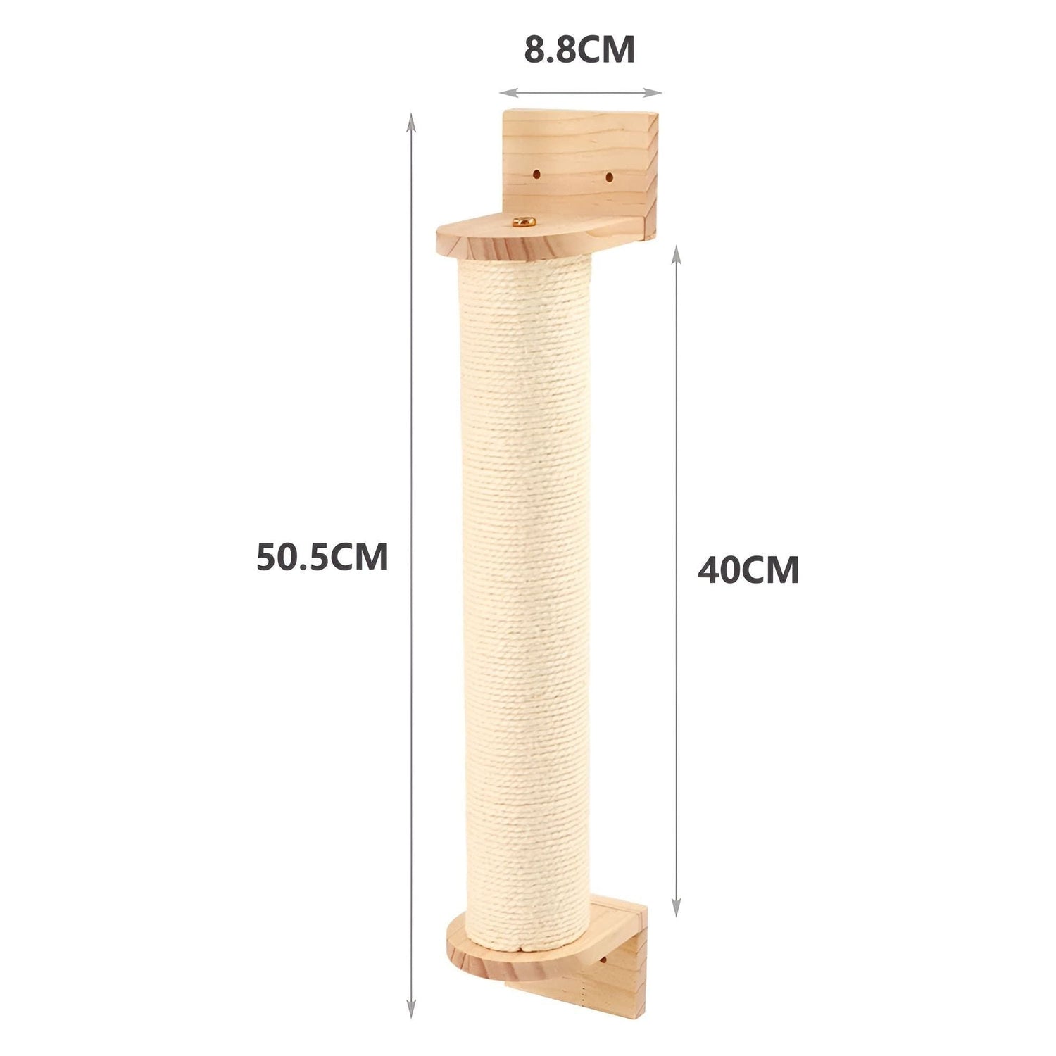 PurrMount Board - Väggmonterad kattklättrande bräda med klösträd