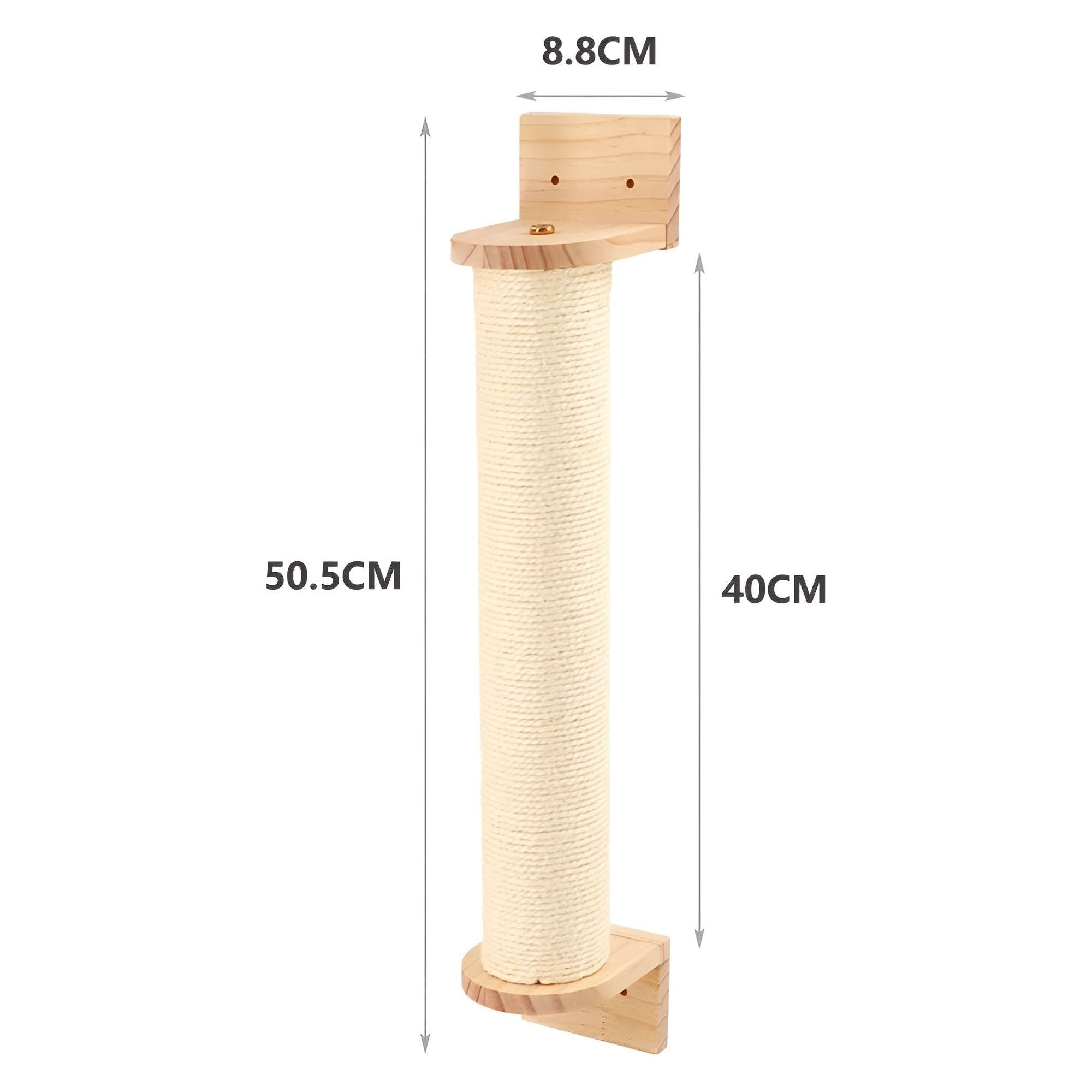 PurrMount Board - Väggmonterad kattklättrande bräda med klösträd
