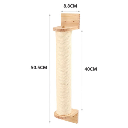 PurrMount Board - Väggmonterad kattklättrande bräda med klösträd