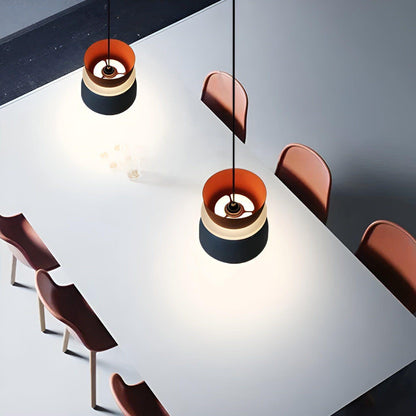 LED-hängande lampan i macaronstil – Dekorativ taklampa för ditt hem