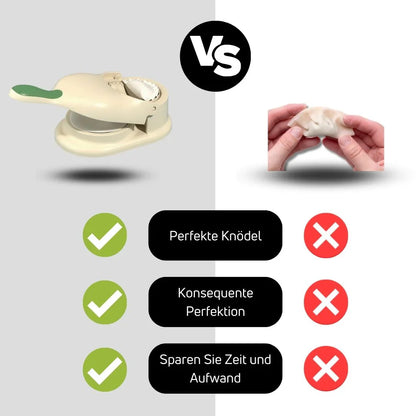 2-i-1 Dumplingsmaskin för degknyten och fyllningar