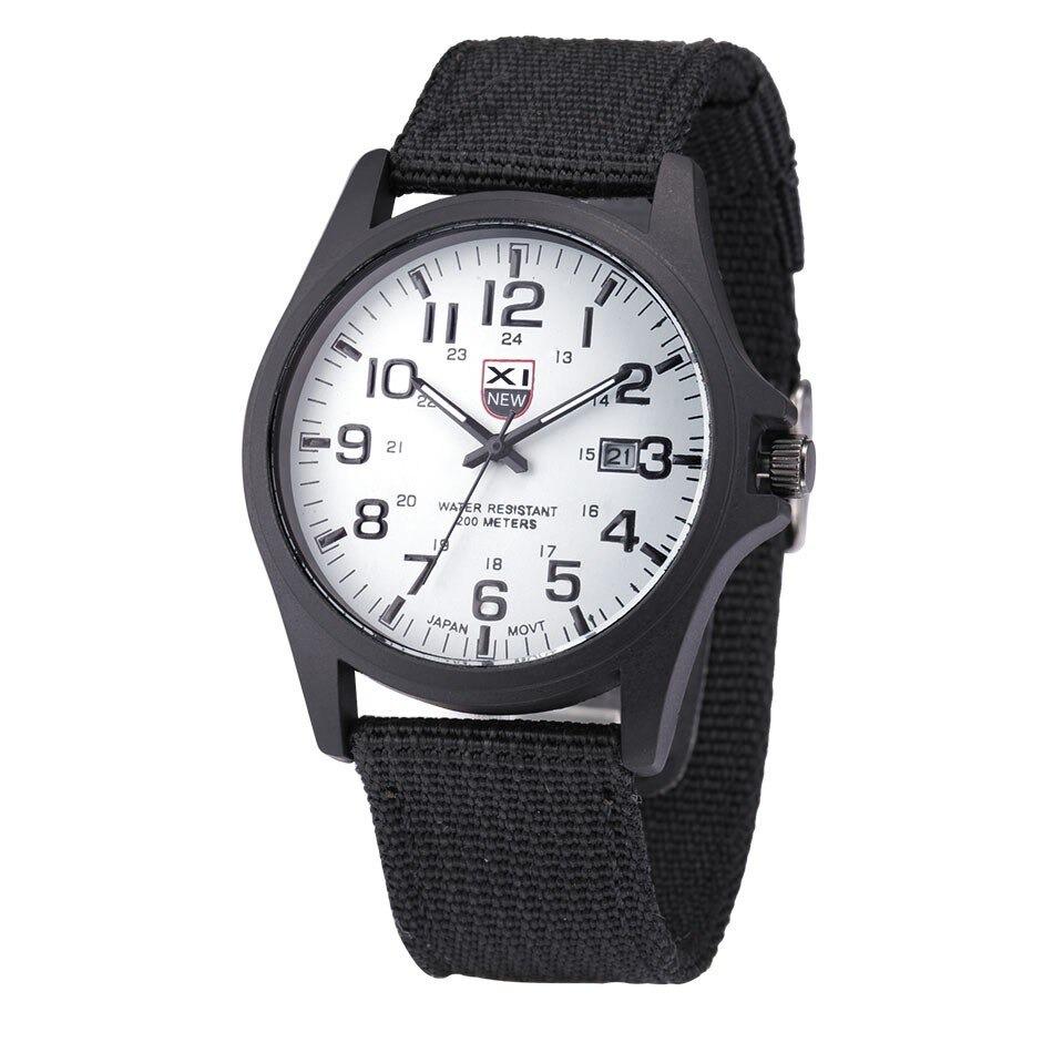 Militärstil Vattentät Analog Armbandsur