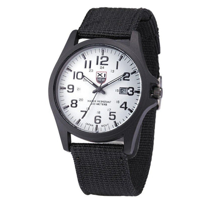 Militärstil Vattentät Analog Armbandsur