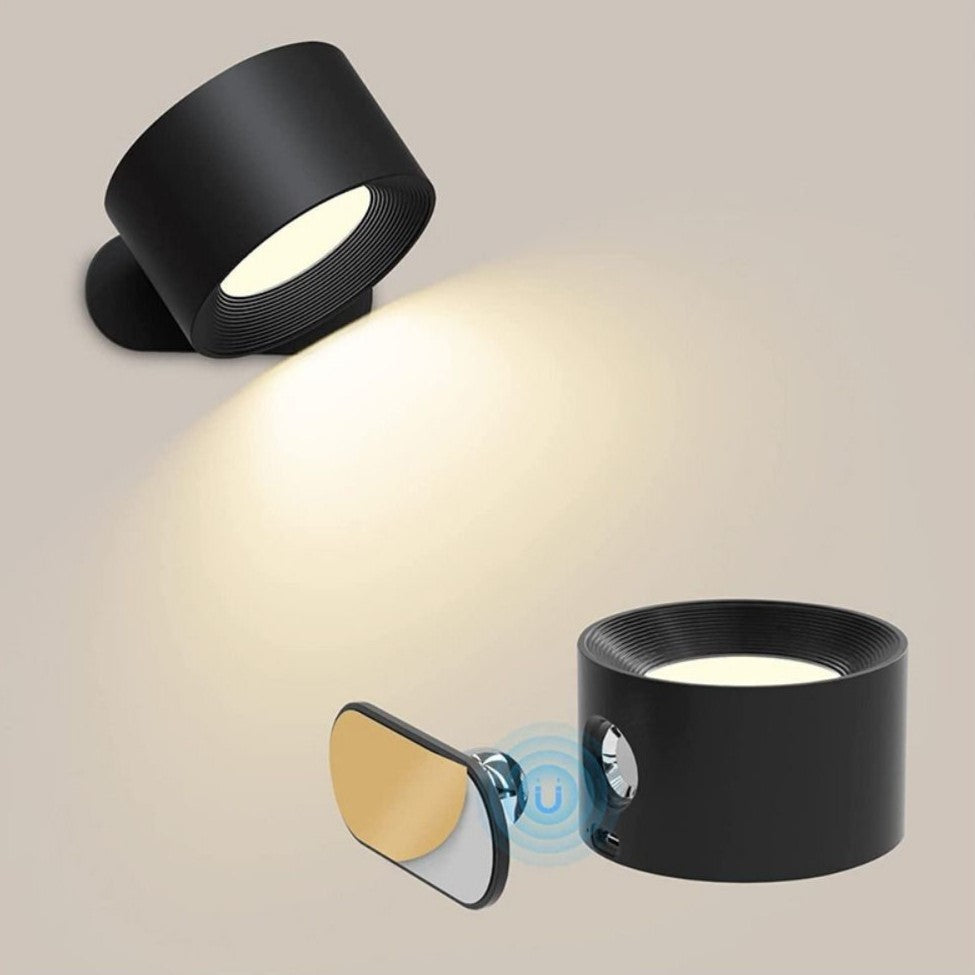 Trådlös LED Vägglampa för Klistra På