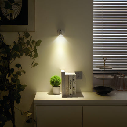 LED Vägglampa Justerbar Batteri Strålkastare
