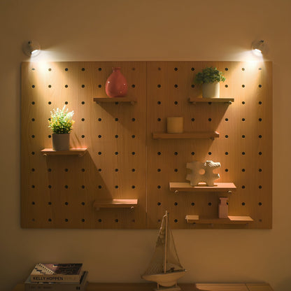 LED Vägglampa Justerbar Batteri Strålkastare