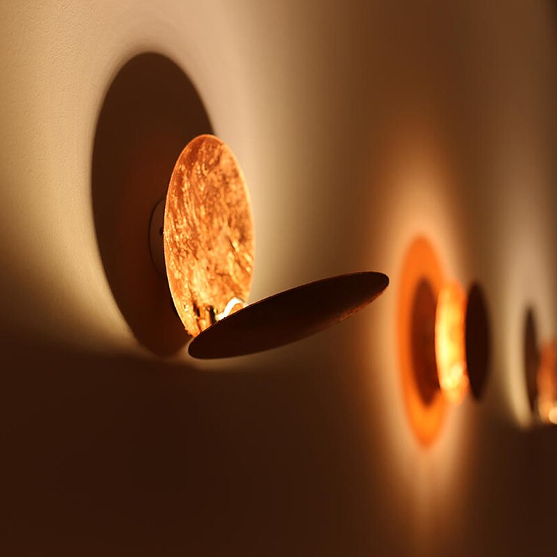 Solförmörkelse VÄGG LAMPA – Modern &amp; Mystisk