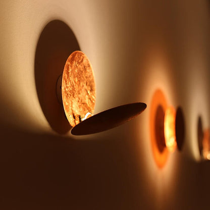 Solförmörkelse VÄGG LAMPA – Modern &amp; Mystisk
