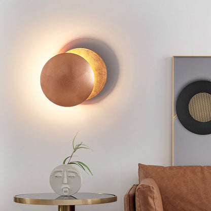 Solförmörkelse VÄGG LAMPA – Modern &amp; Mystisk