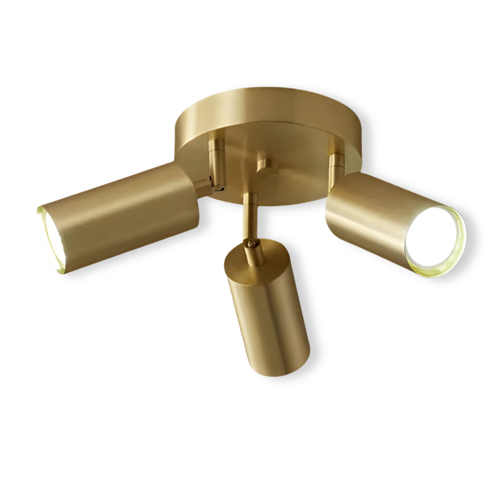 Brassora Zen | LED taklampa i borstat mässing