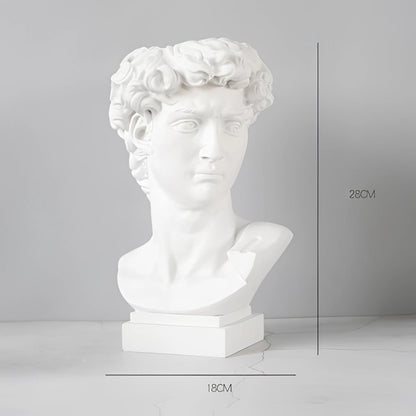 Eleganta neoklassiska figurinvaser i resin – Grekiska vattentäta växtkärl för stilfull inomhus- och trädgårdsdekoration