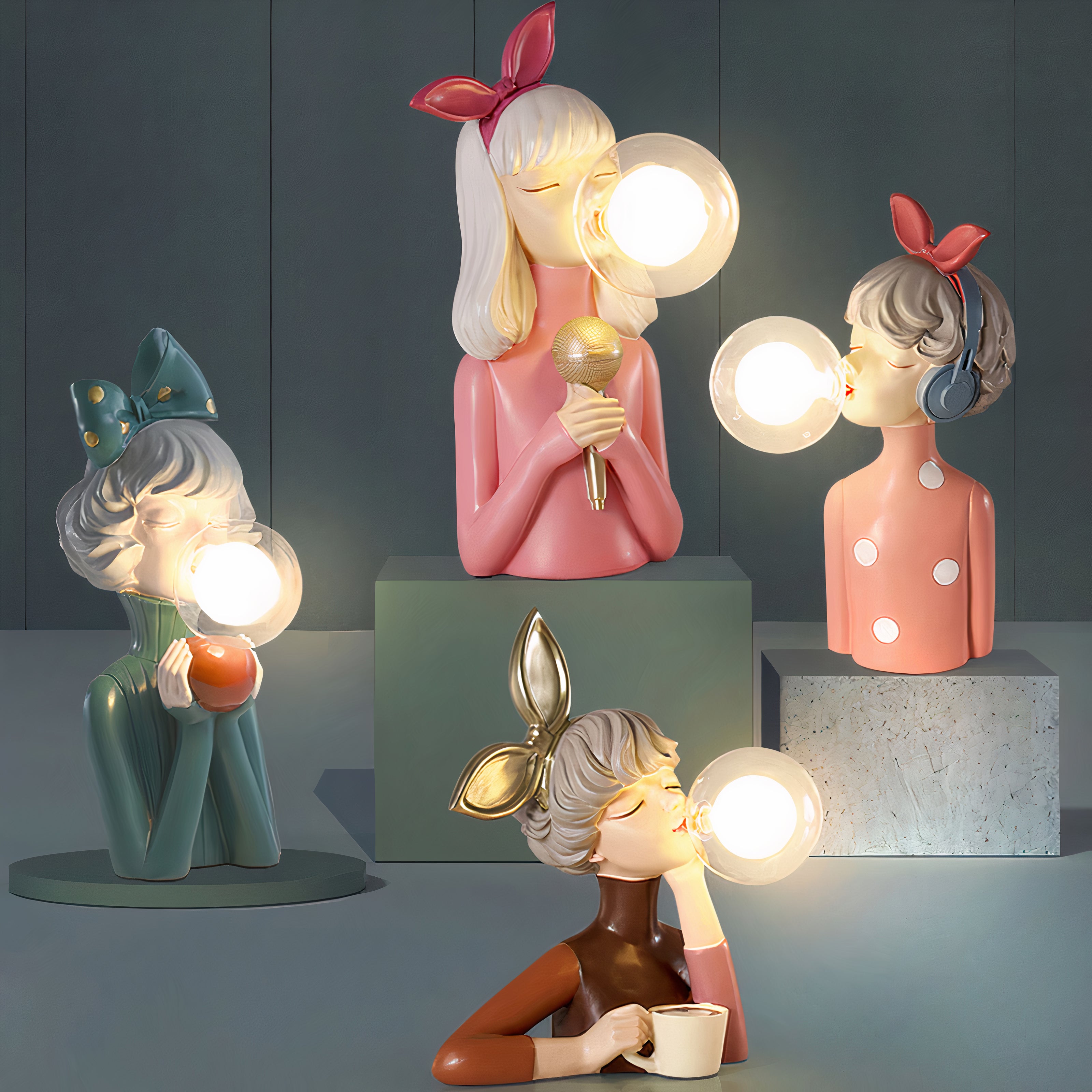 Glamora - Artisan Sisters Bordslampa för en Stilig Inredning
