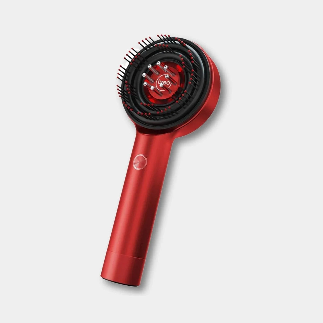 Elektrisk hårbottenmassageborste med LED-ljusterapi