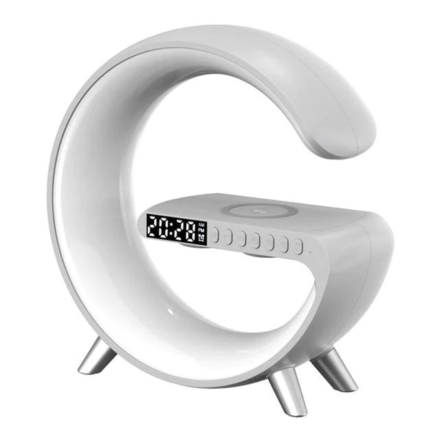 Carvallo – Smart Bordsnivå med RGB-belysning och trådlös laddare