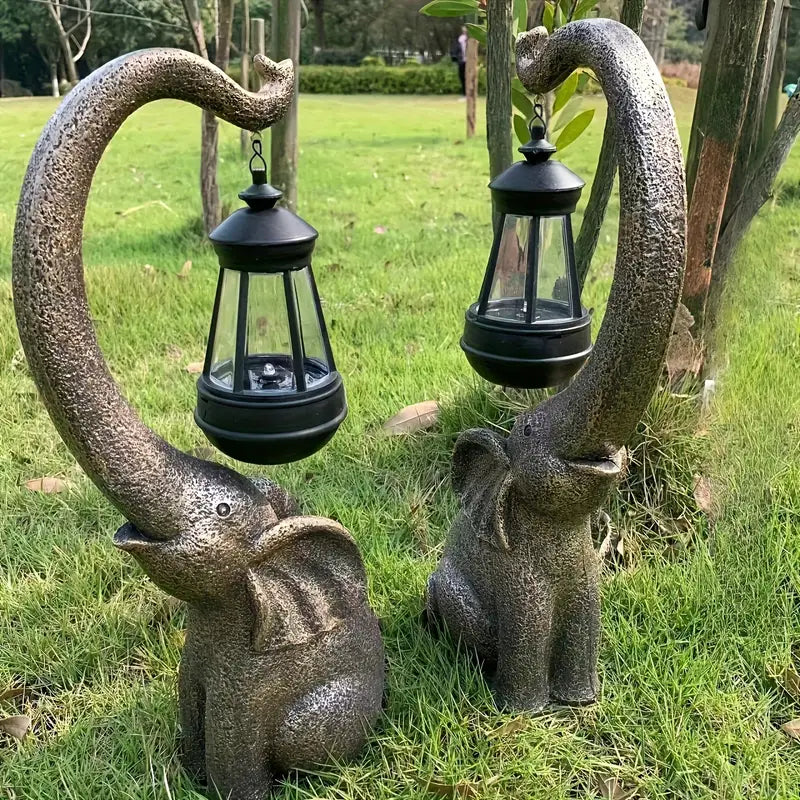 Carvallo - Förtrollad Elefant Solarlampa