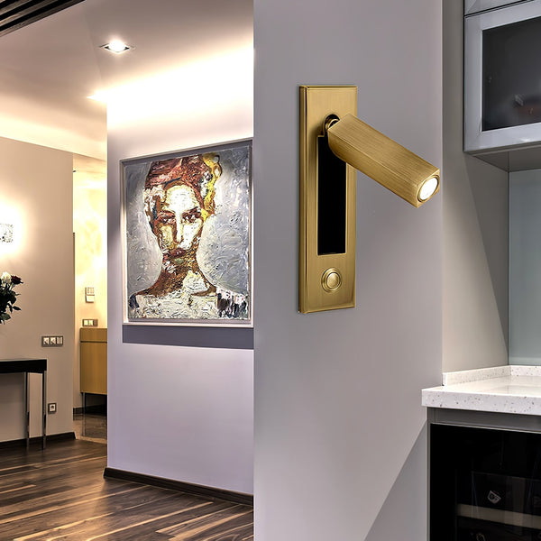 FlexGlow – Minimalistisk LED Vägglampa med Justerbar Arm