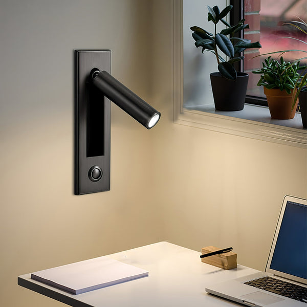 FlexGlow – Minimalistisk LED Vägglampa med Justerbar Arm