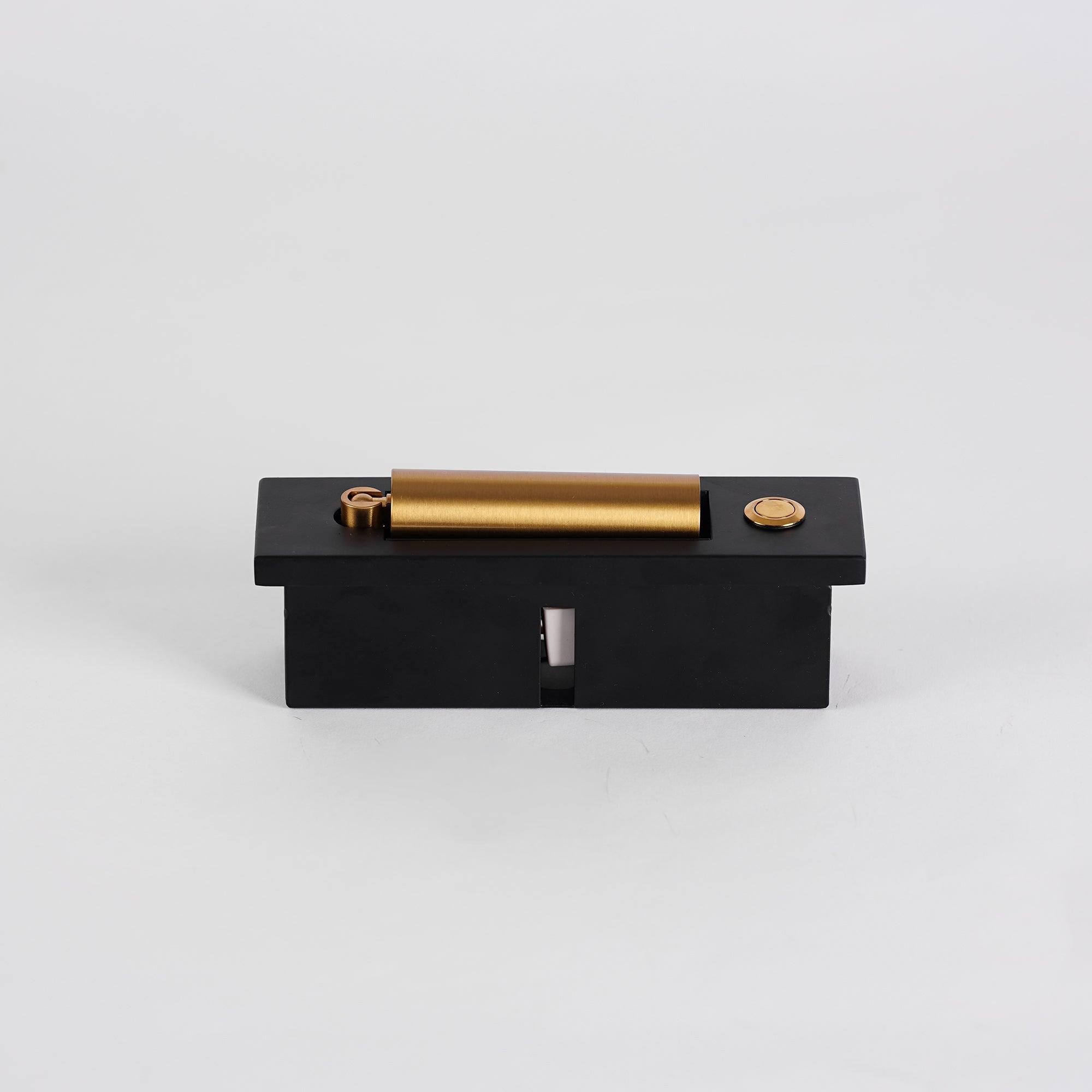 Modern inbyggd sänglampa med LED-ljus