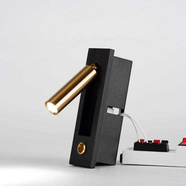 FlexGlow – Minimalistisk LED Vägglampa med Justerbar Arm