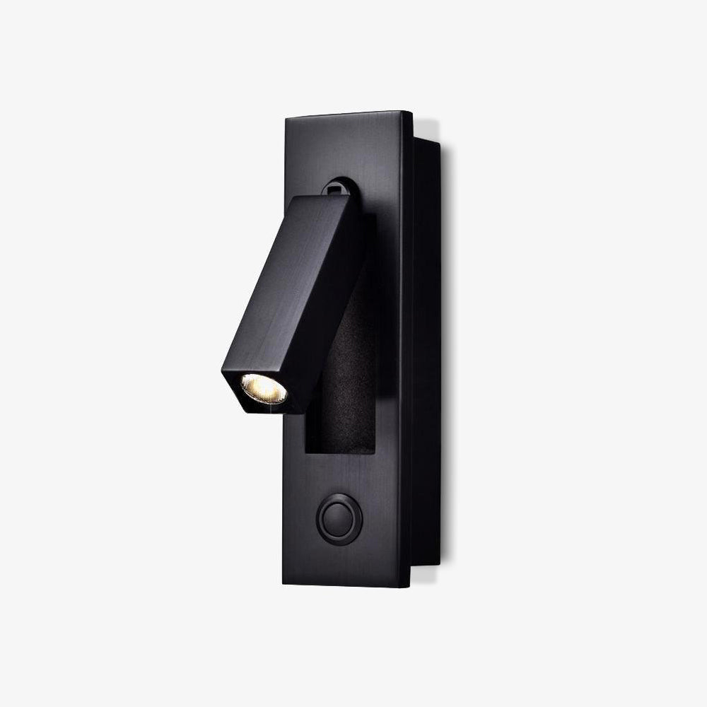 GlowNest - Inbyggd Nattduksbord Vägglampa