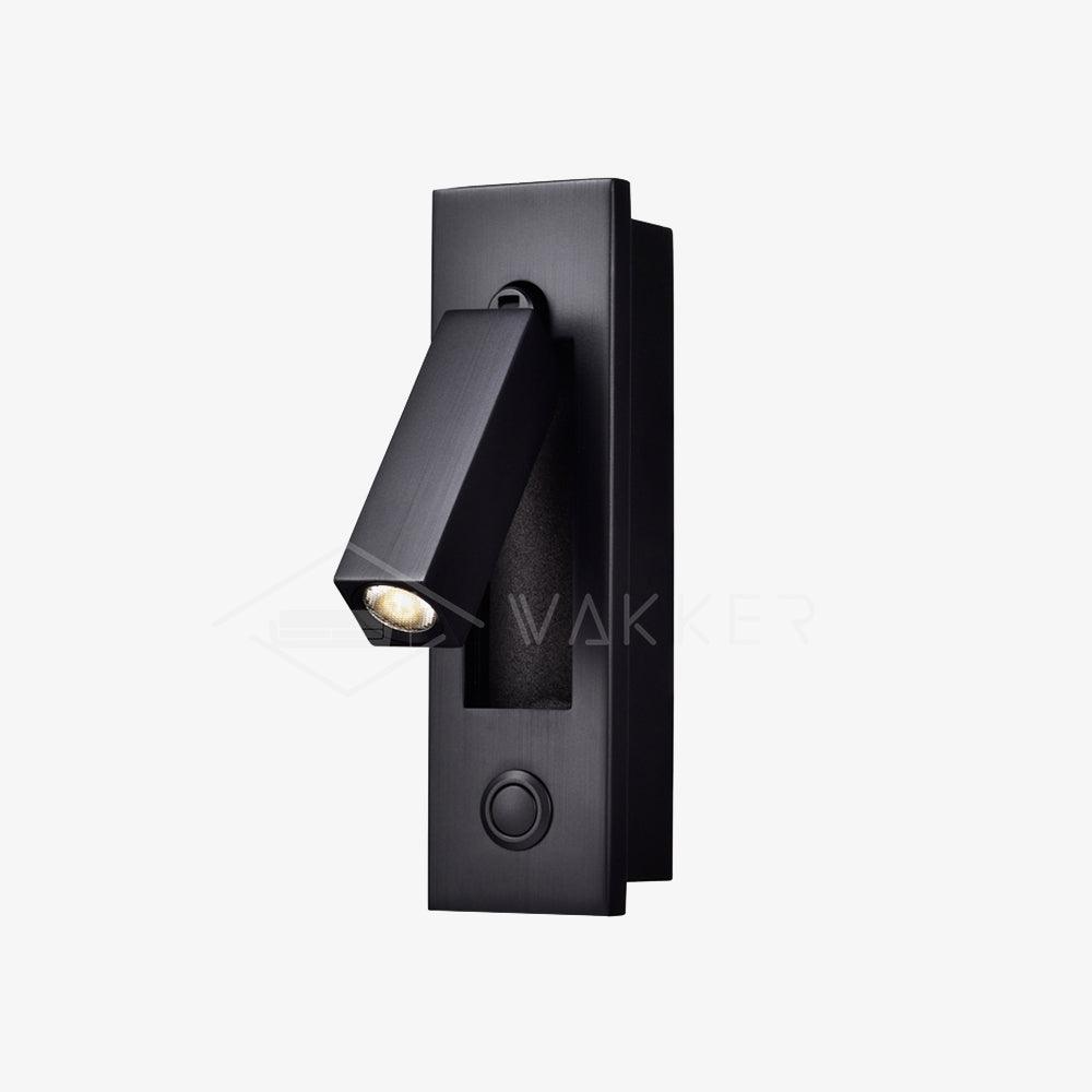 GlowNest - Inbyggd Nattduksbord Vägglampa