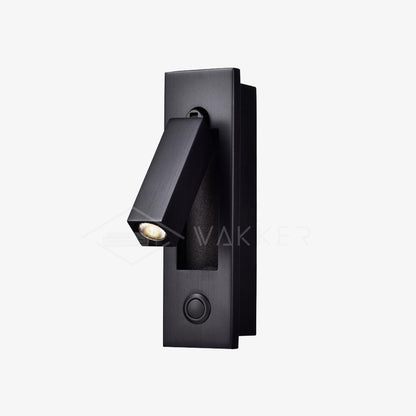 GlowNest - Inbyggd Nattduksbord Vägglampa