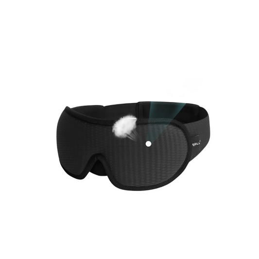 NoirNap - Ergonomically contoured eye mask with 3D Fit for full light blocking and comfort