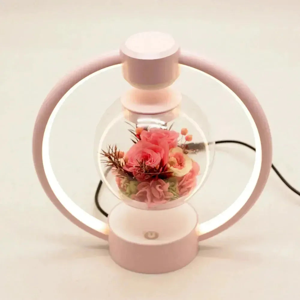 EternalGlow Light - Magnetisk Sväva Evig Blomma Dekorativ Lampa