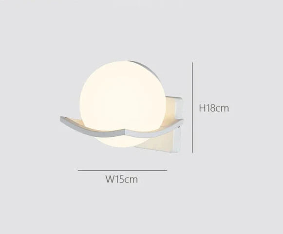 LuxeLight - Modern Mjölkglastaklampa med LED-belysning – Dimbar & Energisnål