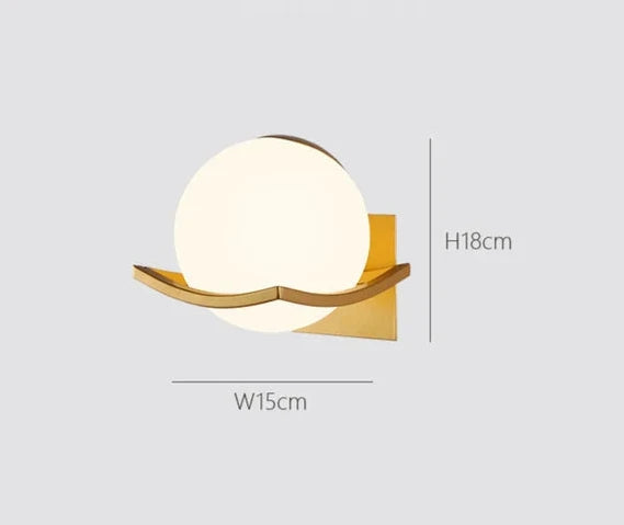 LuxeLight - Modern Mjölkglastaklampa med LED-belysning – Dimbar &amp; Energisnål