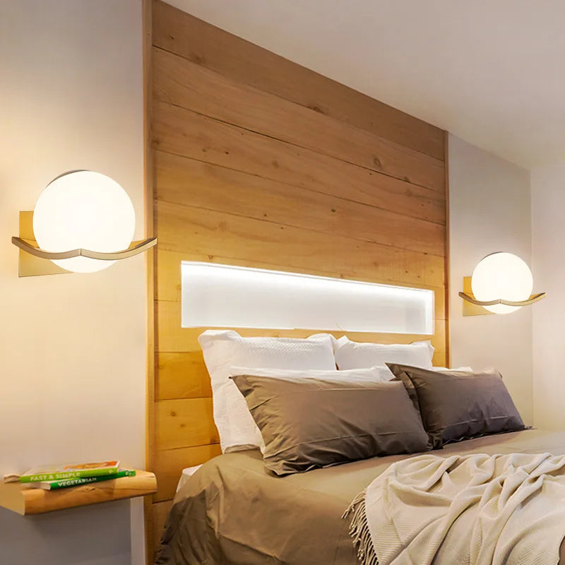LuxeLight - Modern Mjölkglastaklampa med LED-belysning – Dimbar &amp; Energisnål