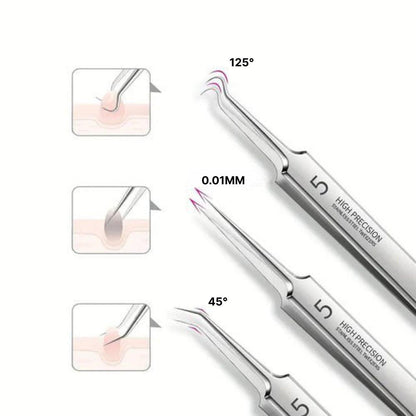 Luxora Svartprick Tång - Anti Svartprick Kit Set 3 Pcs