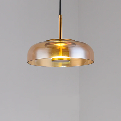 Pendellampa Modern Glas LED Taklampa