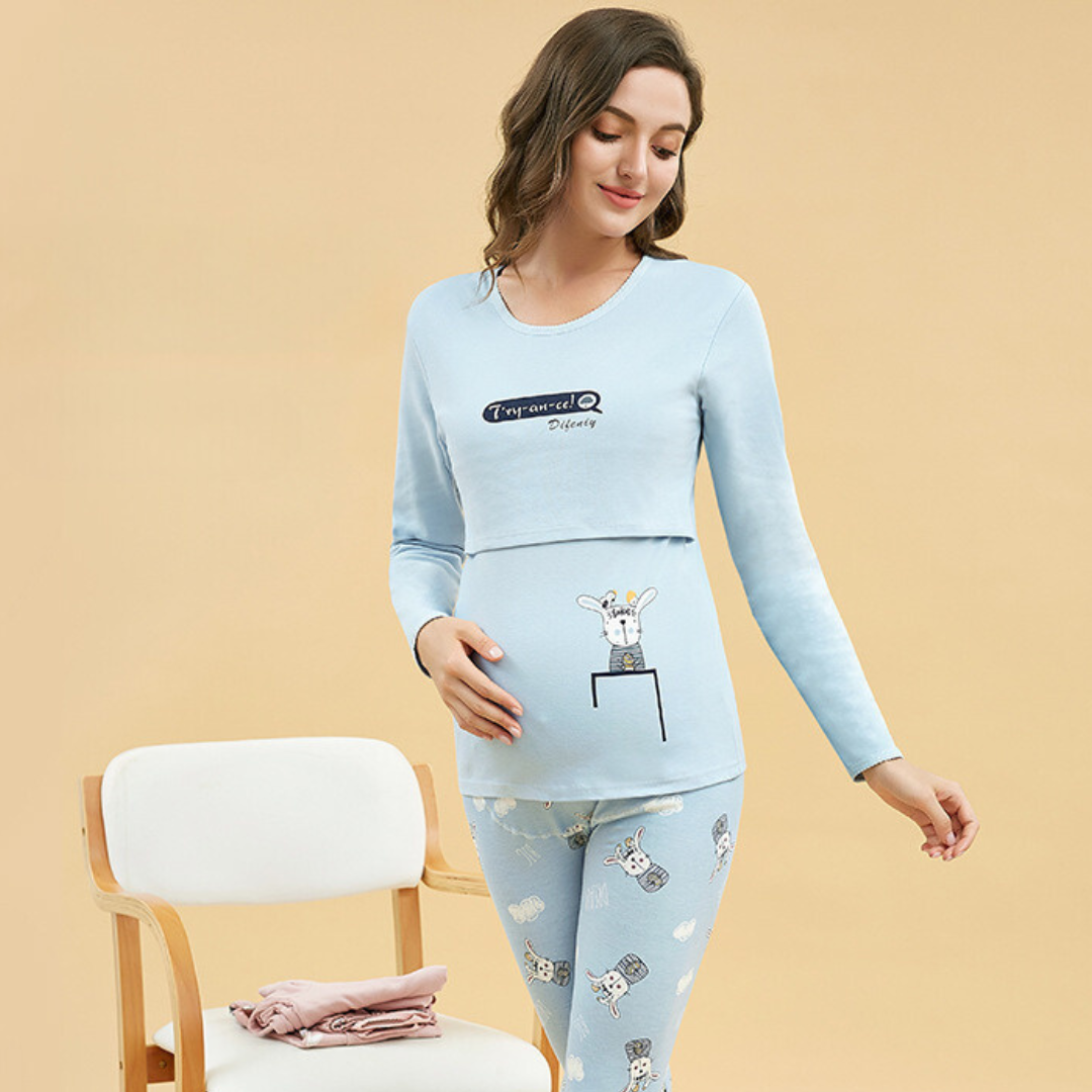 Graviditets Pyjamas för Kvinnor
