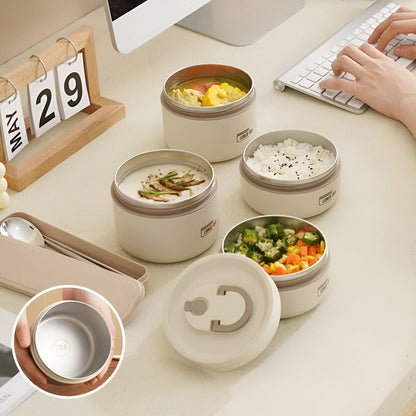 Isolerad lunchbox – Flera fack &amp; läckagesäker | Inkl. bärväska