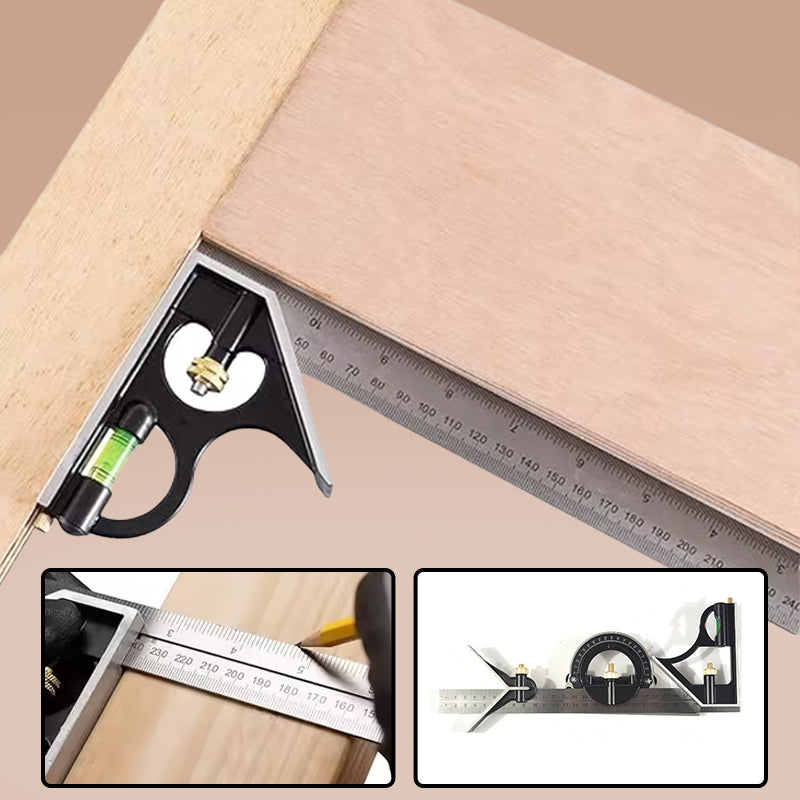 Carvallo - Rörligt vinkellinjal-set