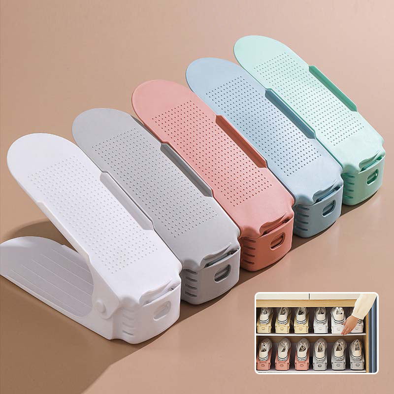 Carvallo | DuoStep - Justerbar dubbelskiktad skohylle