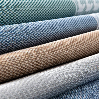 Kylande Houndstooth Is Silke Andningsbar Sofföverdrag