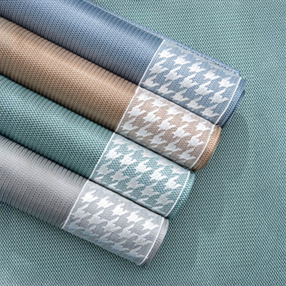Kylande Houndstooth Is Silke Andningsbar Sofföverdrag