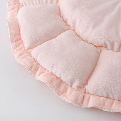 Rynkad Is Silke Kylning Husdjur Säng Fällbar Stilig Komfort